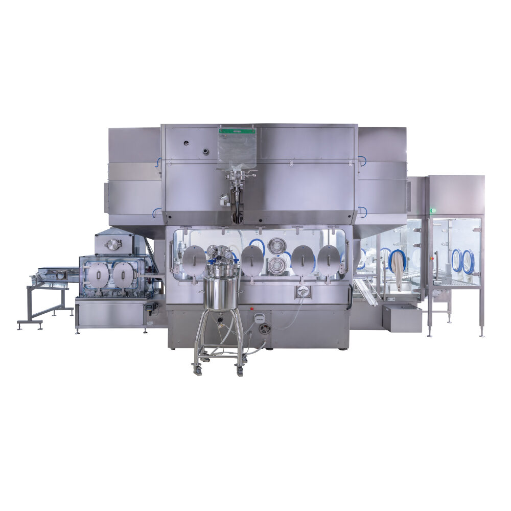 Filling line powders and liquids