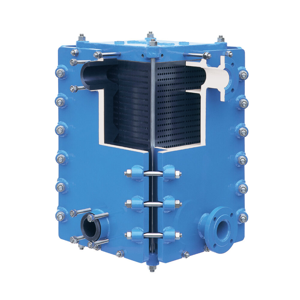 Cubic Graphite block Heat Exchanger
