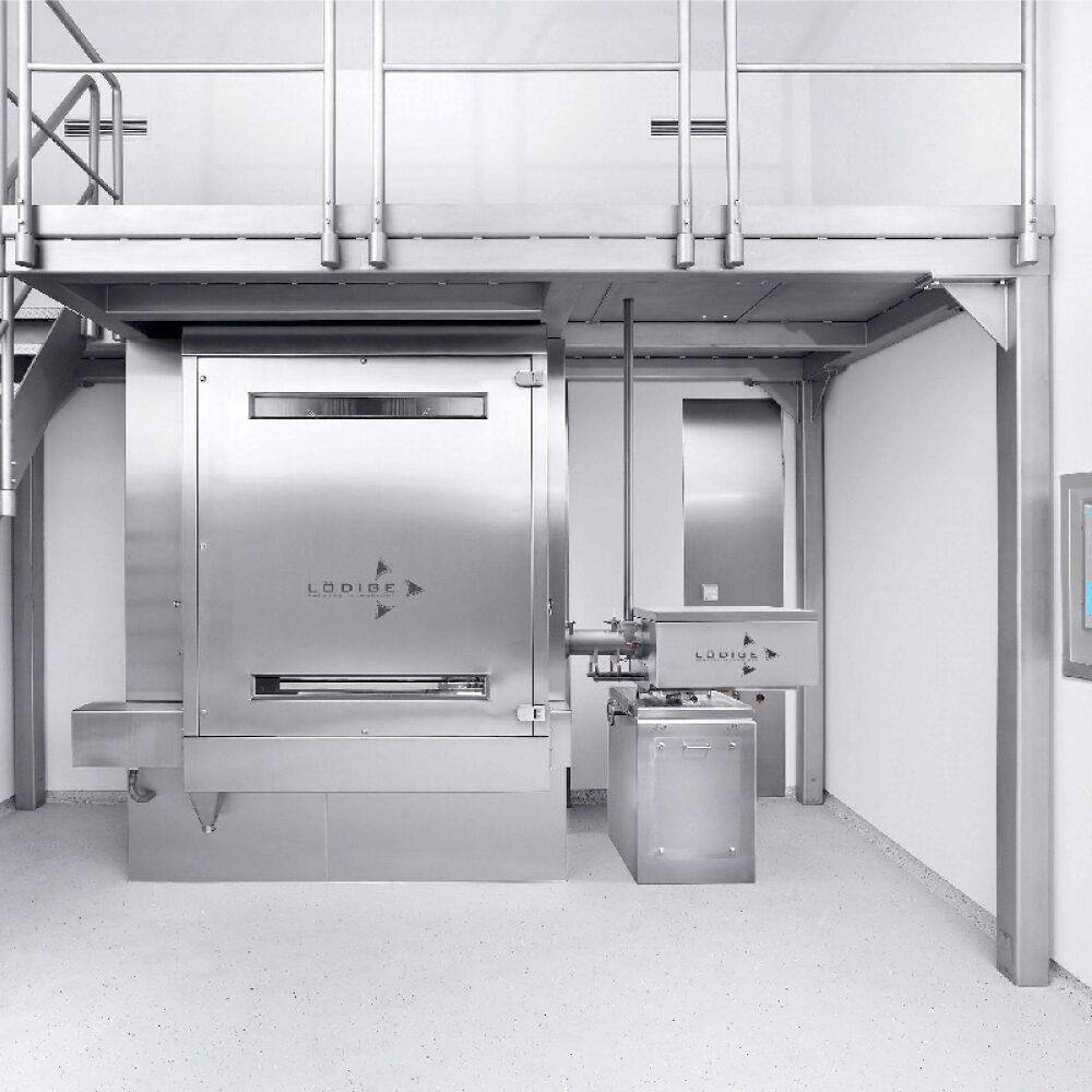 Fluid bed dryer LCF for continuous operation