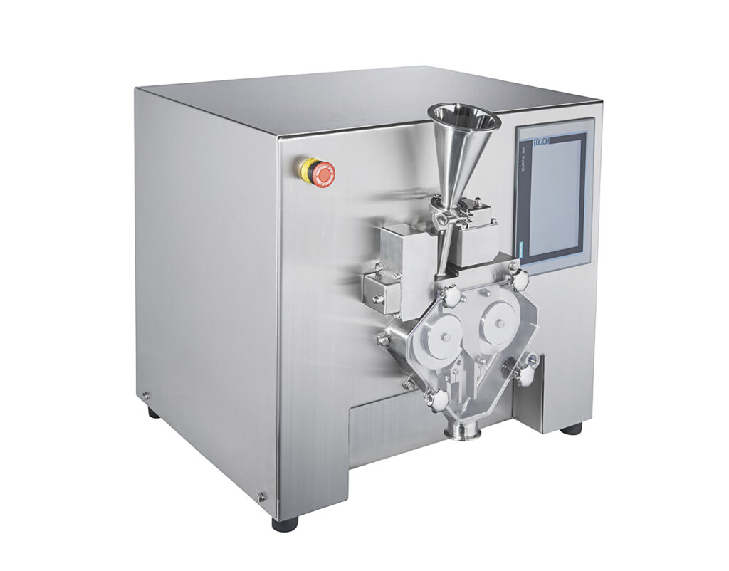LCS Lab Compaction System, Roller Compaction, Dry granulation, Granulator, Compactor