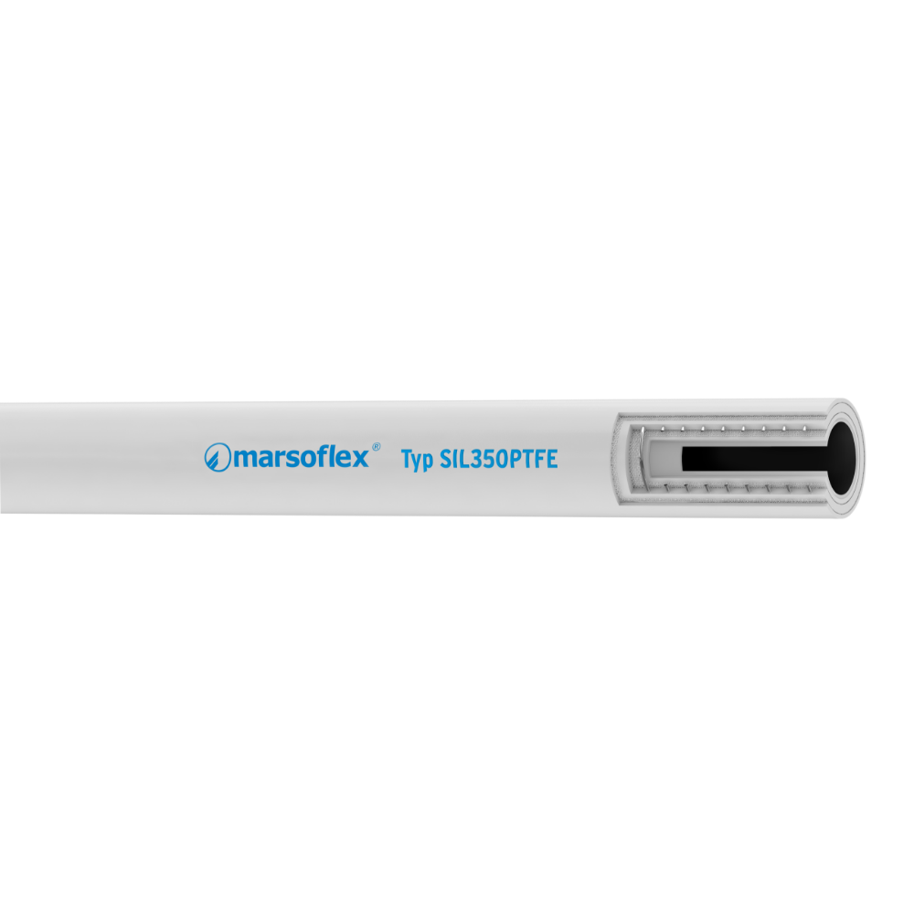 4 PTFE hose with silicone cover SIL350PTFE