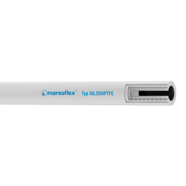 4 PTFE hose with silicone cover SIL350PTFE